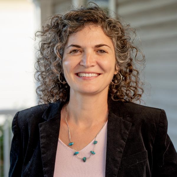 Professor Calatayud-Fernández at the Wilson Center Building