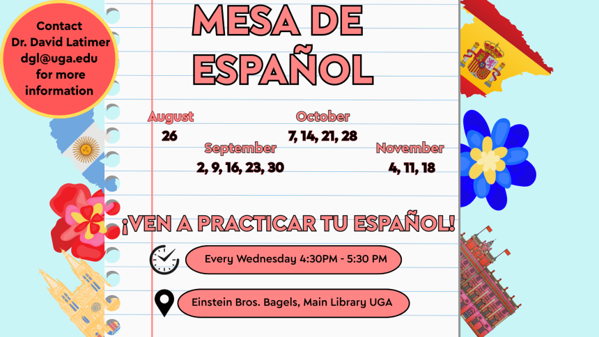 Mesa de espanol flyer